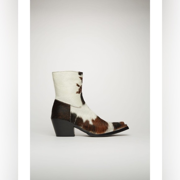 ACNE STUDIOS Calf Hair Boots - Picture 4 of 4